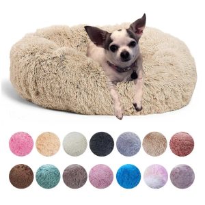 Super Soft Long Plush Dog Bed