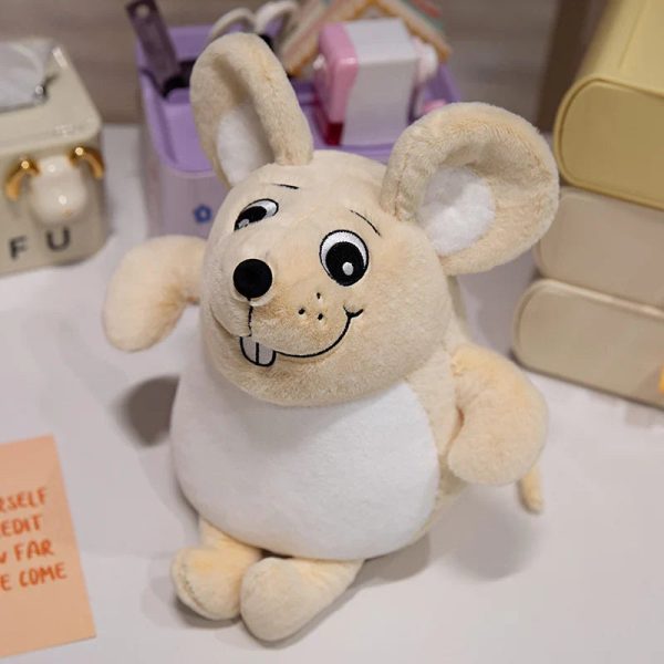 Super Soft Plush Mouse Toy - Adorable Stuffed Animal for Kids