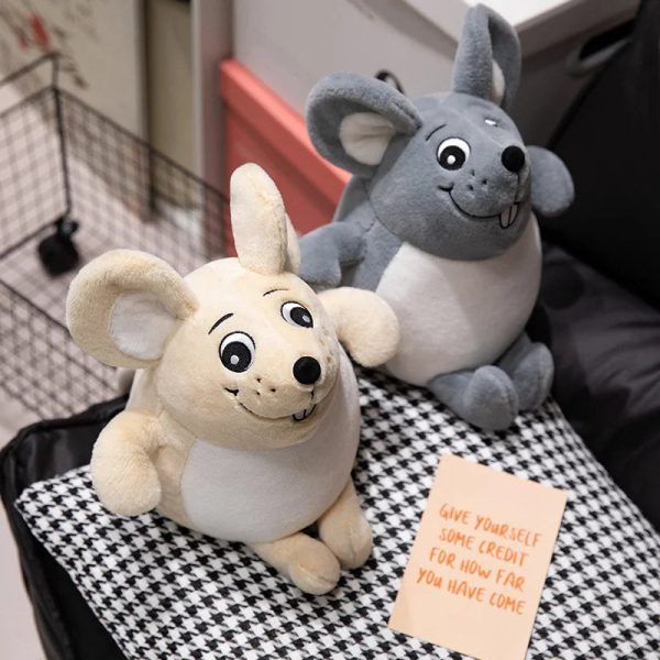 Super Soft Plush Mouse Toy - Adorable Stuffed Animal for Kids
