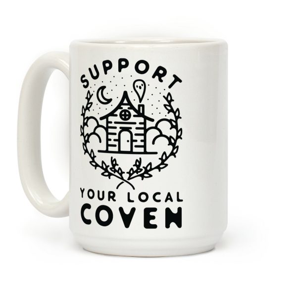 Support Your Local Coven Coffee Mug Support Your Local Coven Coffee Mug