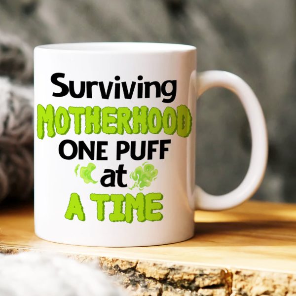 Surviving Motherhood, Gift For Mom, Personalized Mug, Funny Mom And Kid Mug, Mother's Day Gift Surviving Motherhood, Gift For Mom, Personalized Mug, Funny Mom And Kid Mug, Mother's Day Gift