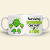 Surviving Motherhood, Gift For Mom, Personalized Mug, Funny Mom And Kid Mug, Mother's Day Gift Surviving Motherhood, Gift For Mom, Personalized Mug, Funny Mom And Kid Mug, Mother's Day Gift
