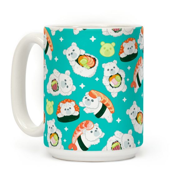 Sushi Bears Pattern Coffee Mug Sushi Bears Pattern Coffee Mug