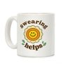 Swearing Helps Coffee Mug Swearing Helps Coffee Mug