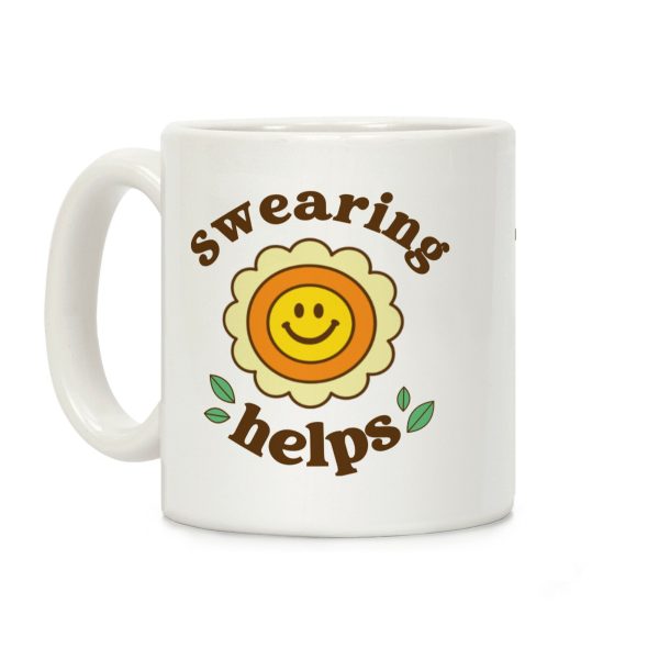 Swearing Helps Coffee Mug Swearing Helps Coffee Mug