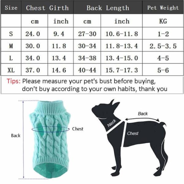 Sweater for Small Dogs Sweater for Small Dogs