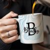 Swirled Marble Your Name Your Adventure Mug - Personalized Custom Coffee Mug - BST116_MG Swirled Marble Your Name Your Adventure Mug - Personalized Custom Coffee Mug - BST116_MG