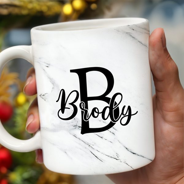 Swirled Marble Your Name Your Adventure Mug - Personalized Custom Coffee Mug - BST116_MG Swirled Marble Your Name Your Adventure Mug - Personalized Custom Coffee Mug - BST116_MG