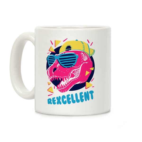T-Rexcellent 90's Dinosaur Tyrannosaurus Coffee Mug T-Rexcellent 90's Dinosaur Tyrannosaurus Coffee Mug