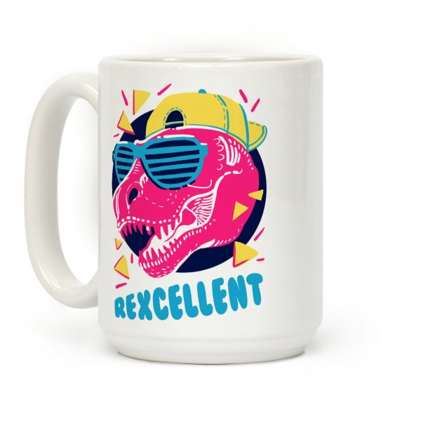 T-Rexcellent 90's Dinosaur Tyrannosaurus Coffee Mug T-Rexcellent 90's Dinosaur Tyrannosaurus Coffee Mug