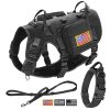 Tactical Military Dog Harness Set - Vest, Leash, Pouches Tactical Military Dog Harness Set - Vest, Leash, Pouches