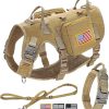 Tactical Military Dog Harness Set - Vest, Leash, Pouches Tactical Military Dog Harness Set - Vest, Leash, Pouches