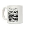Take Me Down To the Paradise City Where The Cats Roam Free And Their Coats Are Pretty Coffee Mug
