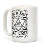 Talk shit Get Crit Coffee Mug Talk shit Get Crit Coffee Mug