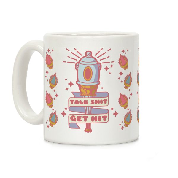 Talk Shit Get Hit Sayaka Bat Coffee Mug