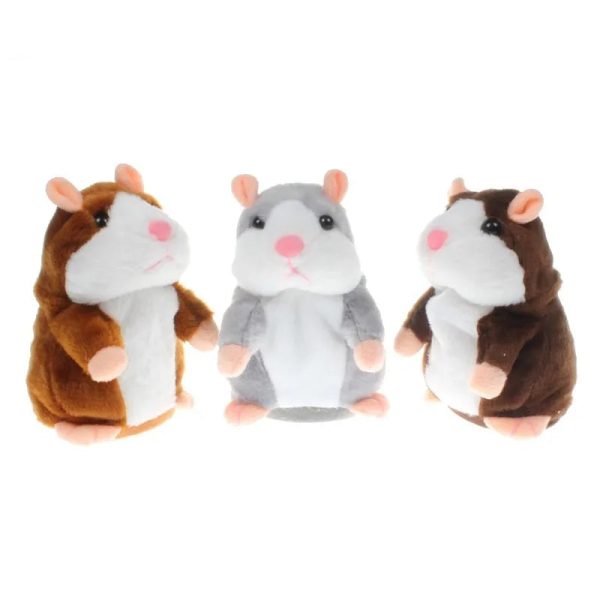Talking Hamster Plush Toy - Record & Repeat Fun for Kids Talking Hamster Plush Toy - Record & Repeat Fun for Kids