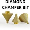 Tapered Engraving Diamond Drill Bit Tapered Engraving Diamond Drill Bit