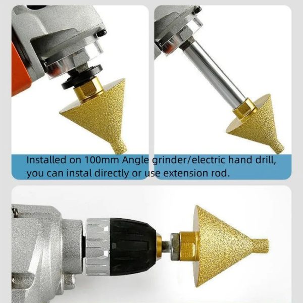 Tapered Engraving Diamond Drill Bit Tapered Engraving Diamond Drill Bit
