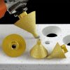 Tapered Engraving Diamond Drill Bit Tapered Engraving Diamond Drill Bit