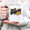 Teach Checkered Coquette Bow Personalized Mug, Retro Gift for Trendy Teachers with Custom Name Teach Checkered Coquette Bow Personalized Mug, Retro Gift for Trendy Teachers with Custom Name