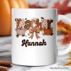 Teacher Coquette Autumn Personalized Mug, Cozy Fall Pumpkin Gift with Custom Name Teacher Coquette Autumn Personalized Mug, Cozy Fall Pumpkin Gift with Custom Name