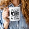 Teacher Label Personalized Mug, Funny Barcode for Dedicated Educators Gift with Custom Name Teacher Label Personalized Mug, Funny Barcode for Dedicated Educators Gift with Custom Name