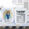 Teacher Nutrition Facts - Personalized Mug Teacher Nutrition Facts - Personalized Mug
