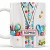 Teacher Nutritional Facts, Classroom Supplies - Personalized Custom Coffee Mug - TEACH061_MG Teacher Nutritional Facts, Classroom Supplies - Personalized Custom Coffee Mug - TEACH061_MG