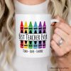 Teacher Personalized Christmas Mug, School Theme Appreciation Gift Teacher Personalized Christmas Mug, School Theme Appreciation Gift