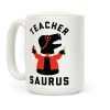 Teacher Saurus Cardigan Coffee Mug Teacher Saurus Cardigan Coffee Mug