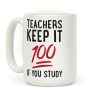 Teachers Keep It 100 Coffee Mug Teachers Keep It 100 Coffee Mug