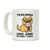 Teachers Love Good Re-purrt Cards Coffee Mug Teachers Love Good Re-purrt Cards Coffee Mug