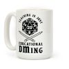 Teaching is just Educational DMing Coffee Mug Teaching is just Educational DMing Coffee Mug