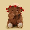 Teddy Bear with Roses Plush Toy Romantic Gift Teddy Bear with Roses Plush Toy Romantic Gift