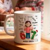 Teen Kid Custom Name Six Seven - Personalized Ceramic Mug, Fun Unique Gift for Kids or Teens