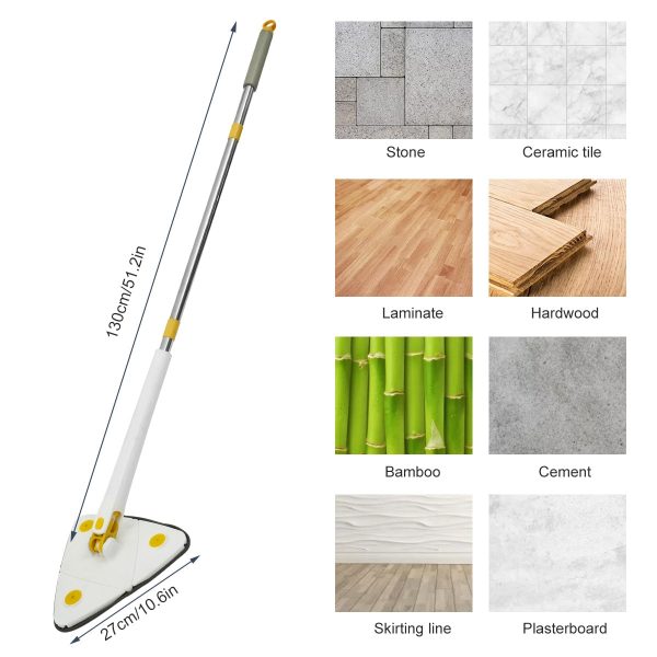 Telescopic Triangle Mop 360