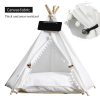 Tent with Washable Cushion Indoor Pet Bed Tent with Washable Cushion Indoor Pet Bed
