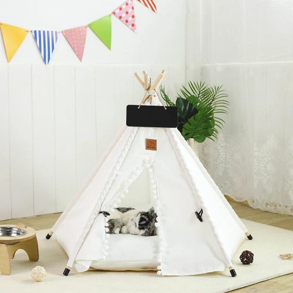 Tent with Washable Cushion Indoor Pet Bed Tent with Washable Cushion Indoor Pet Bed