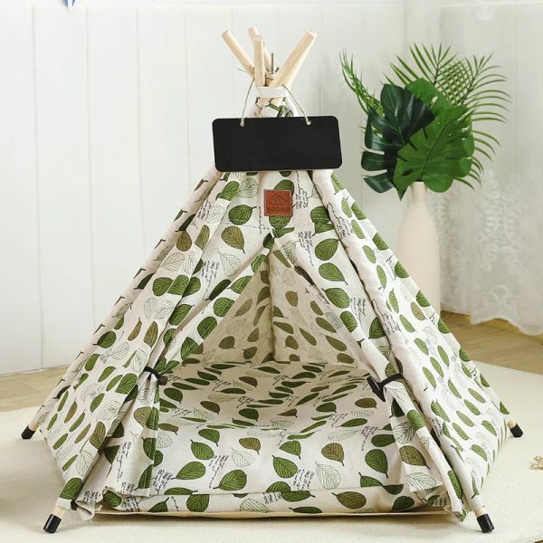 Tent with Washable Cushion Indoor Pet Bed Tent with Washable Cushion Indoor Pet Bed