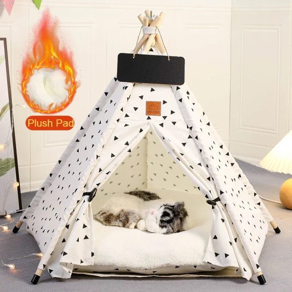 Tent with Washable Cushion Indoor Pet Bed Tent with Washable Cushion Indoor Pet Bed
