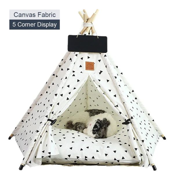 Tent with Washable Cushion Indoor Pet Bed Tent with Washable Cushion Indoor Pet Bed