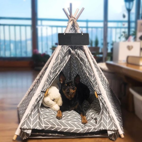 Tent with Washable Cushion Indoor Pet Bed Tent with Washable Cushion Indoor Pet Bed
