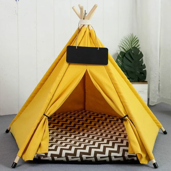 Tent with Washable Cushion Indoor Pet Bed Tent with Washable Cushion Indoor Pet Bed
