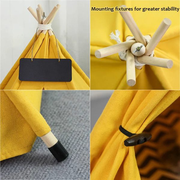 Tent with Washable Cushion Indoor Pet Bed Tent with Washable Cushion Indoor Pet Bed