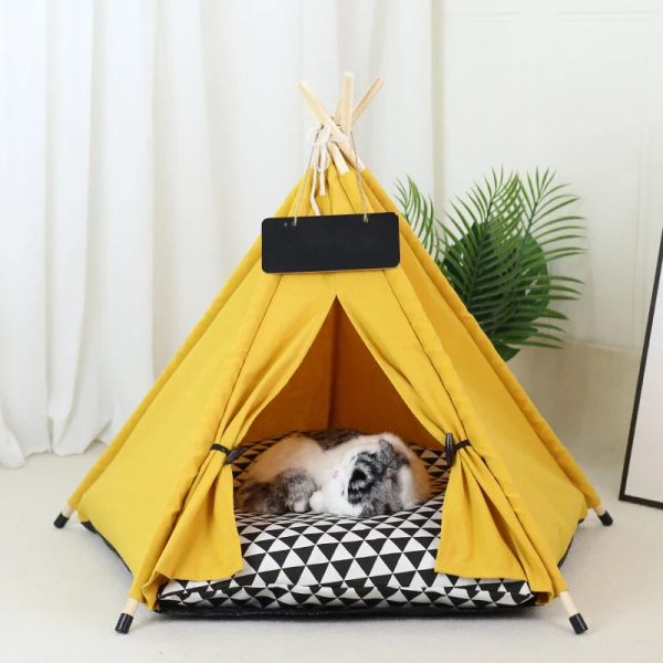 Tent with Washable Cushion Indoor Pet Bed Tent with Washable Cushion Indoor Pet Bed