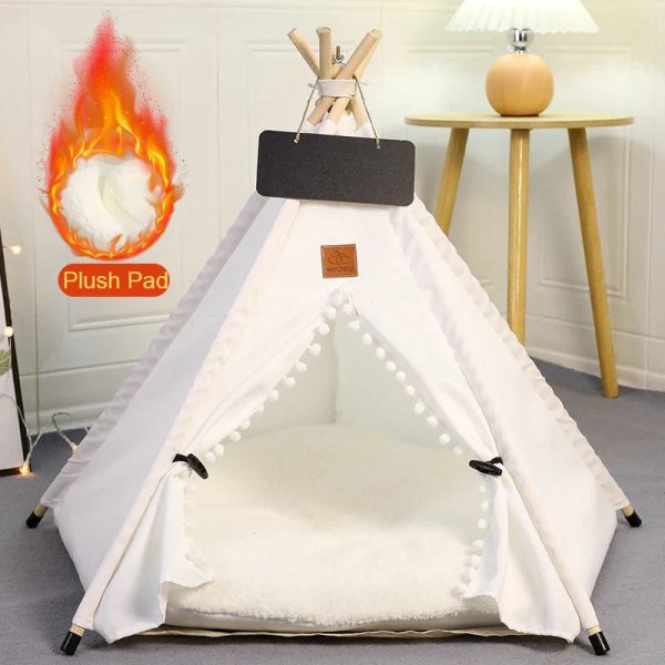 Tent with Washable Cushion Indoor Pet Bed Tent with Washable Cushion Indoor Pet Bed