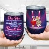 Thank For Being My Mom Personalized Tumbler Cup, Mother Gift