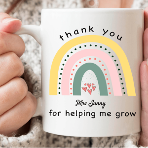 Thank For Helping Me Grow Back To School Coffee Mug