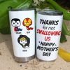 Thank Mom For Not Swallowing Us - Personalized Coffee Mug - Mother's Gift 04nahn100223 Thank Mom For Not Swallowing Us - Personalized Coffee Mug - Mother's Gift 04nahn100223