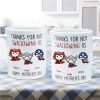 Thank Super Mom For Not Swallowing Us - Gift For Mom, Grandmother - Personalized Ceramic Mug Thank Super Mom For Not Swallowing Us - Gift For Mom, Grandmother - Personalized Ceramic Mug